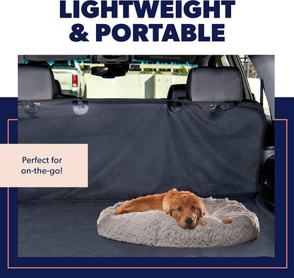 Cozy Small Beige Dog Bed for Dogs Up to 25lbs - Calming Orthopedic Bedding for Anxiety Relief, Joint Support & Ultimate Comfort, Machine Washable