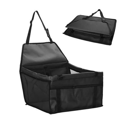 Premium Pet Dog Car Booster Seat - Safe, Comfortable, and Foldable Travel Solution for Small Dogs