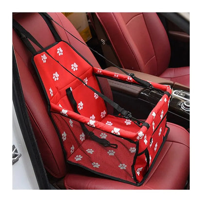 Premium Pet Dog Car Booster Seat - Safe, Comfortable, and Foldable Travel Solution for Small Dogs