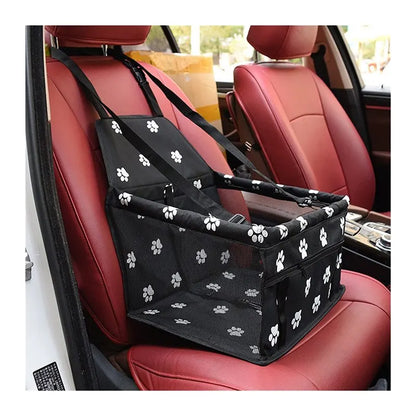 Premium Pet Dog Car Booster Seat - Safe, Comfortable, and Foldable Travel Solution for Small Dogs