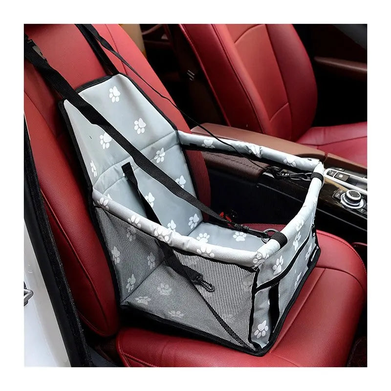 Premium Pet Dog Car Booster Seat - Safe, Comfortable, and Foldable Travel Solution for Small Dogs