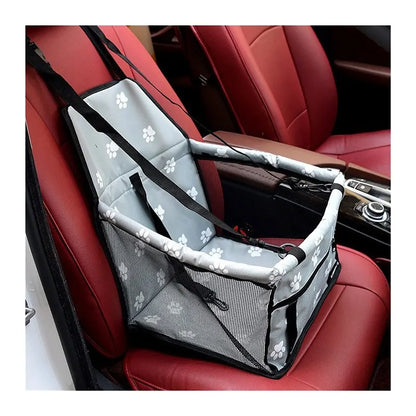 Premium Pet Dog Car Booster Seat - Safe, Comfortable, and Foldable Travel Solution for Small Dogs