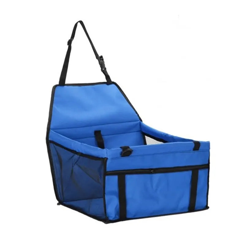 Premium Pet Dog Car Booster Seat - Safe, Comfortable, and Foldable Travel Solution for Small Dogs