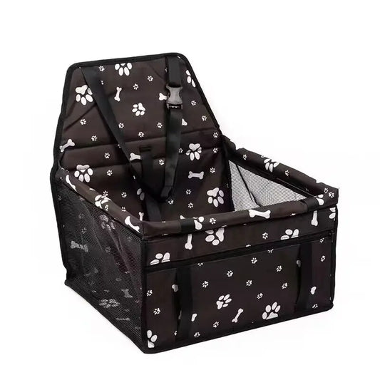 Premium Pet Dog Car Booster Seat - Safe, Comfortable, and Foldable Travel Solution for Small Dogs