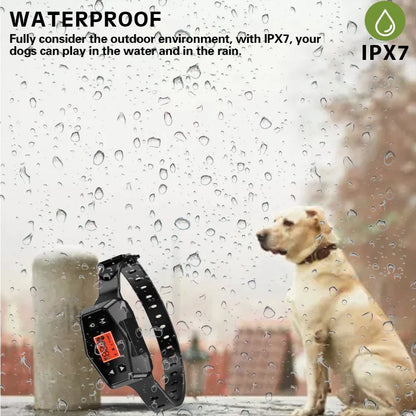 Revolutionary Wireless GPS Pet Fence Dog Tracker Collar - Waterproof Electric Training System for Ultimate Safety and Freedom